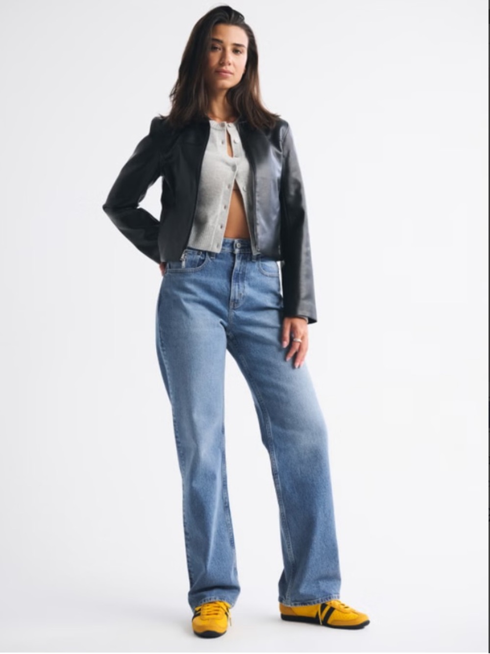 Abercrombie & Fitch High Rise 90s Relaxed Curve Love Jean Size 28